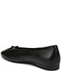Vionic Larissa Leather Bow Detail Ballet Flats - Image 4