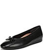 Vionic Larissa Leather Bow Detail Ballet Flats - Image 6