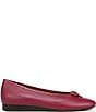 Vionic Larissa Leather Bow Detail Ballet Flats - Image 4