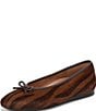 Vionic Larissa Printed Hair Calf Ballet Bow Flats - Image 6