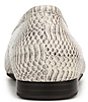 Vionic Larissa Python Print Leather Bow Detail Ballet Flats - Image 3