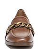 Color:Monks Robe - Image 5 - Mizelle Leather Chain Loafers