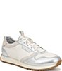 Vionic Monarch Court Inspired Mixed Material Lace Up Sneakers - Image 1