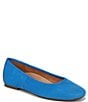 Color:Bluejay - Image 1 - Orinda Suede Ballet Flats