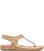 Vionic Palisades Cork T-strap Sandals - Image 2