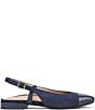 Vionic Petaluma Suede Slingback Cap Toe Flats - Image 3