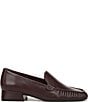Vionic Pilar Leather Ruched Toe Loafers - Image 2