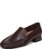 Vionic Pilar Leather Ruched Toe Loafers - Image 6