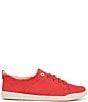 Color:Red - Image 2 - Pismo Canvas Washable Slip-On Sneakers
