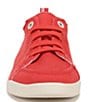 Color:Red - Image 6 - Pismo Canvas Washable Slip-On Sneakers