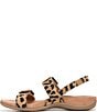 Vionic Reese Suede Leopard Print Sandals - Image 5