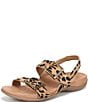 Vionic Reese Suede Leopard Print Sandals - Image 6