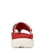 Color:Red - Image 3 - Restore Recovery Platform Thong Sandals