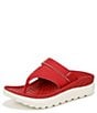 Color:Red - Image 5 - Restore Recovery Platform Thong Sandals