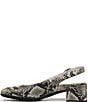 Vionic Reyes Snake Embossed Leather Slingback Pumps - Image 5