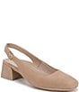 Vionic Reyes Suede Slingback Pumps - Image 1