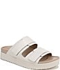 Vionic Riviera Leather Banded Slide Sandals - Image 1