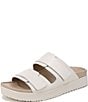 Vionic Riviera Leather Banded Slide Sandals - Image 6