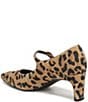 Vionic Samira Leopard Print Suede Mary Jane Pumps - Image 4