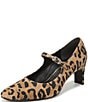 Vionic Samira Leopard Print Suede Mary Jane Pumps - Image 6
