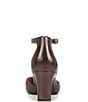 Vionic Scarlett Metallic Leather Ankle Strap Dress Pumps - Image 3
