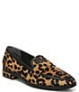 Color:Tan Leopard - Image 1 - Sellah Leopard Print Loafers