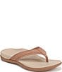 Vionic Tide 2.0 Leather Thong Sandals - Image 1