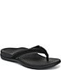 Vionic Tide 2.0 Suede Thong Sandals - Image 1