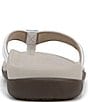 Color:White - Image 3 - Tide Patent Leather Thong Sandals