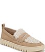 Vionic Uptown Cozy Suede and Faux Shearling Packable Penny Loafers - Image 1