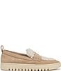 Vionic Uptown Cozy Suede and Faux Shearling Packable Penny Loafers - Image 2