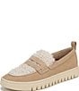 Vionic Uptown Cozy Suede and Faux Shearling Packable Penny Loafers - Image 6