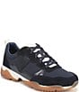 Vionic Walk Slim Glide Sleek Leather Lace Up Sneakers - Image 1