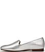 Color:Silver Metallic - Image 5 - Willa II Leather Slip-On Loafers