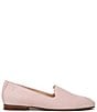 Color:Light Pink - Image 2 - Willa Suede Slip-On Loafers