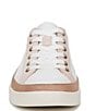 Color:White/Gold - Image 5 - Winny Leather and Suede Colorblock Sneakers