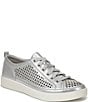 Vionic Winny Perforated Leather Lace-Up Sneakers - Image 1