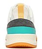 Color:Marshmallow Teal - Image 3 - Women's Fearless Leather Mesh Sneakers