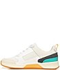 Color:Marshmallow Teal - Image 5 - Women's Fearless Leather Mesh Sneakers