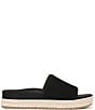 Vionic Yasmina Suede Platform Espadrille Slide Sandals - Image 2