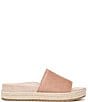 Vionic Yasmina Suede Platform Espadrille Slide Sandals - Image 3