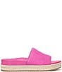 Vionic Yasmina Suede Platform Espadrille Slide Sandals - Image 4