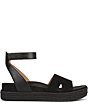 Vionic Yucca Suede Ankle Wrap Platform Espadrille Sandals - Image 2
