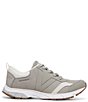 Color:Dark Taupe - Image 2 - Zanny Waterproof Leather Sneakers