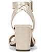 Color:Gold Metallic - Image 3 - Zinfandel Metallic Leather Dress Sandals