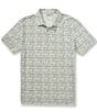 Visconti Melange Short Sleeve Polo Shirt - Image 1