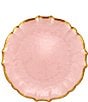 Color:Pink - Image 1 - Viva by Vietri Baroque Glass Dinner Plate