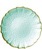 Color:Aqua - Image 1 - Viva by VIETRI Pastel Glass Salad Plate