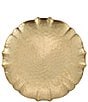 Color:Gold - Image 1 - Viva by VIETRI Pastel Glass Service Charger Plate