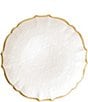 Color:White - Image 1 - Viva by VIETRI Pastel Glass Service Charger Plate